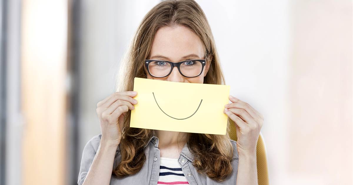 Smiling Unhappy